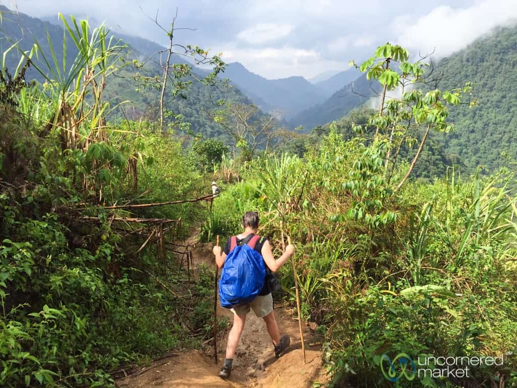 Mud along Lost City Trek, Colombia