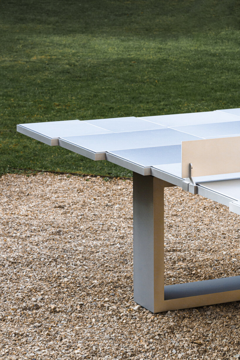 aluminum ping-pong table