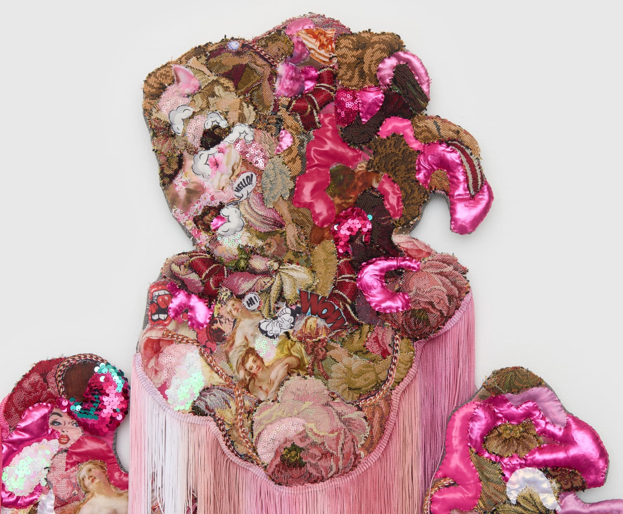 Through Lush Embellisment, Anne von Freyburg Depicts Monstrous Women Who Revel in Excess