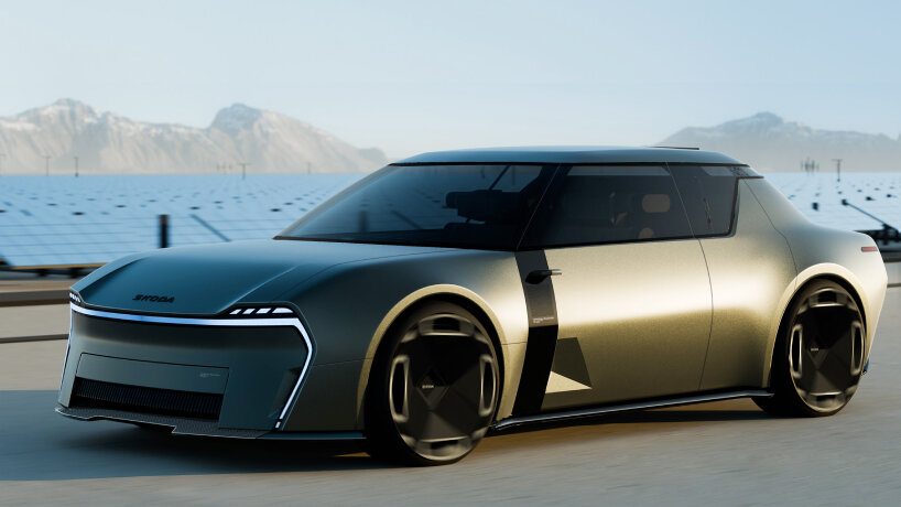 modern škoda MBX car