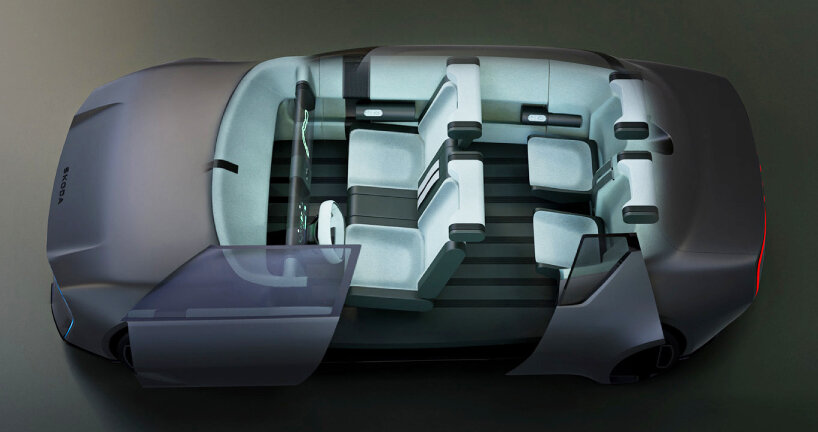 modern škoda MBX car