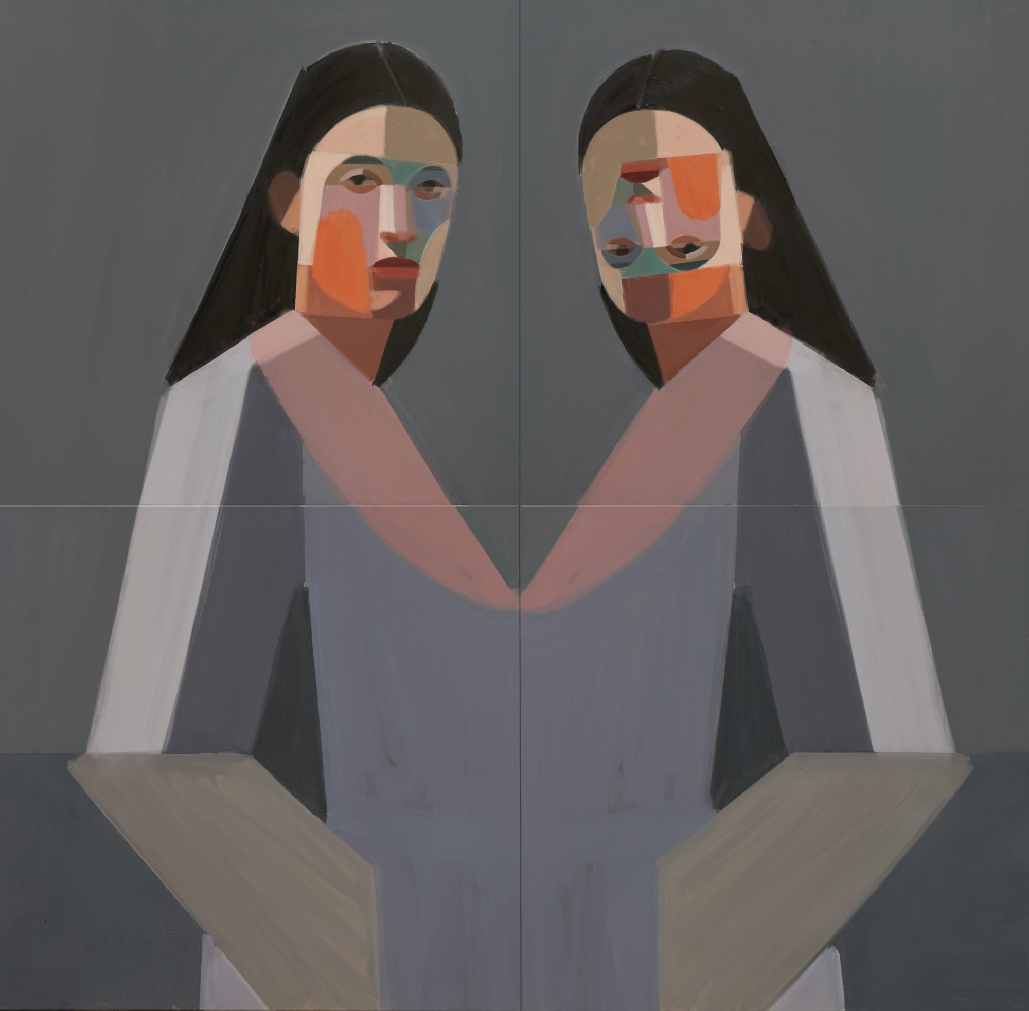 Through Fractured Forms, Kat Kristof Renders the Architecture of the Mind