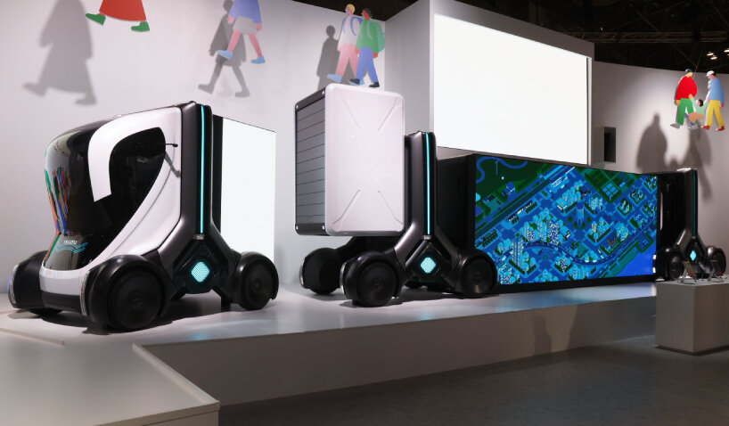 modular delivery truck isuzu