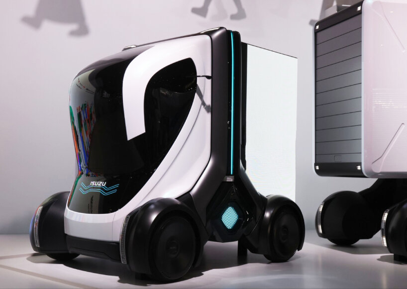 modular delivery truck isuzu