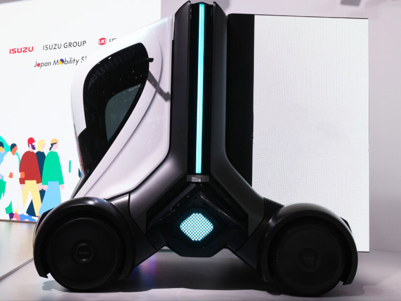 modular delivery truck isuzu