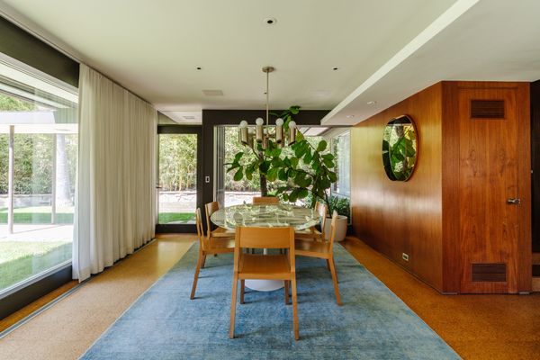 The home was part of Arts &amp; Architecture magazine's case study program, which sponsored the design of efficient and affordable homes from the mid 1940s to the mid-60s.