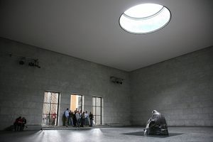 Interior, from the northeast corner.