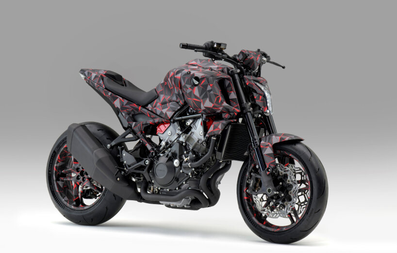 naked motorcycle prototype honda