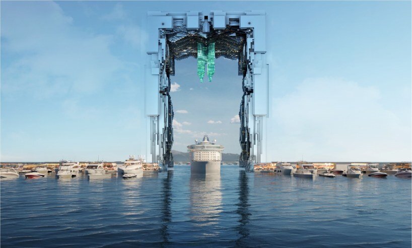 NEOM’s linear megacity, THE LINE, advances with stadium in the sky and mirrored marina